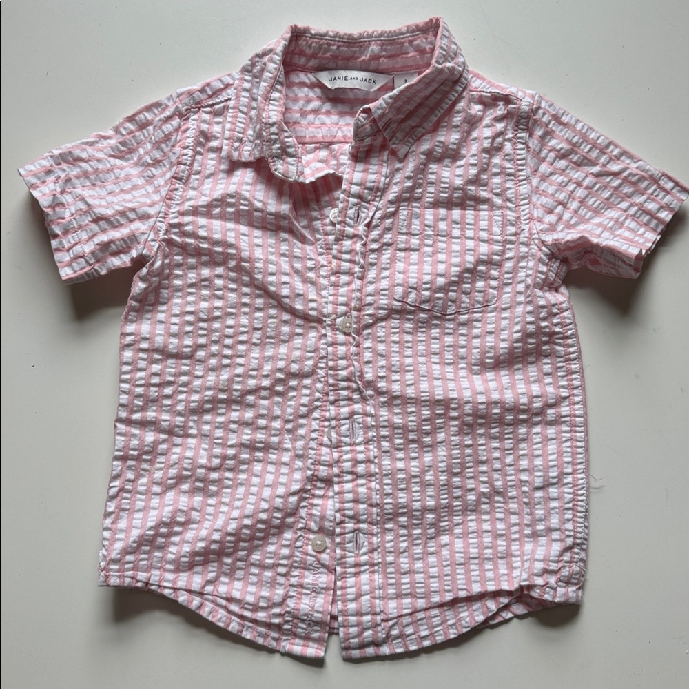 Janie and Jack boys button down shirt